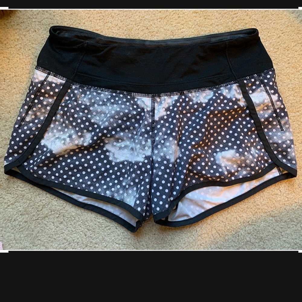 RARE polka dot/cloud shorts